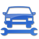 carrepairblue Black icon