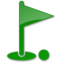 golfclubgreen Black icon