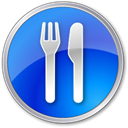 restaurantblue DodgerBlue icon
