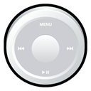 Badge, White, ipod LightGray icon