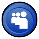 Myspace, Badge SteelBlue icon