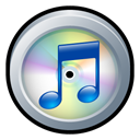 itunes, Badge Black icon