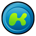 kazaa, media, Desktop, Badge Black icon