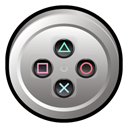 sony, Badge, Playstation Black icon