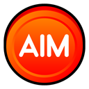 Aim, Badge OrangeRed icon