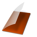 document, vide, File, paper Black icon