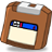 Zip, Brown Icon