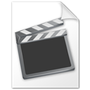 film, paper, video, document, File, movie DarkSlateGray icon