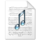 document, File, music, paper WhiteSmoke icon