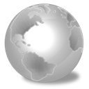 world, earth, planet, globe, Disconnect DarkGray icon