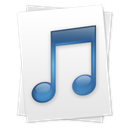 File, document, paper, music WhiteSmoke icon