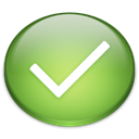 right, correct, check on, yes, check mark, tick, Checked, ok YellowGreen icon