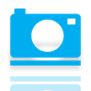 Library, Mirror, picture DeepSkyBlue icon