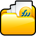 document, my firework, File, my, firework, paper Gold icon