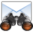 Message, Email, seek, envelop, mail, Letter, search, Find DarkSlateGray icon