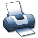 printer, Print Black icon