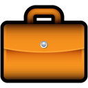 Briefcase DarkOrange icon