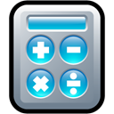 calculator, calculation, Calc DarkGray icon