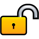 security, Unlock, locked, Lock Black icon