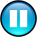 Pause, button DarkTurquoise icon