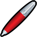 paint, Draw, pencil, write, Edit, red, writing, Pen Black icon
