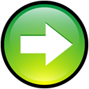 next, button, right, correct, ok, yes, Forward, Arrow YellowGreen icon