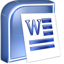 Ms, word SteelBlue icon
