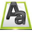 paper, File, Font, document DarkSlateGray icon