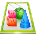 document, paper, File, picture, image, pic, photo YellowGreen icon