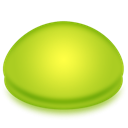 button YellowGreen icon