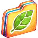 leafie SandyBrown icon
