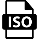 Iso File Format, Iso Format, Iso Variant, Iso, interface, Iso File, Iso Extension Black icon