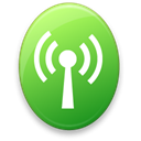 Wifi, wireless Black icon