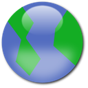 planet, earth, world, globe SteelBlue icon