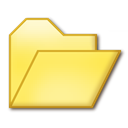 Folder, opened Khaki icon