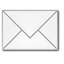 Letter, envelop, mail, Message, Email WhiteSmoke icon