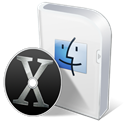 os x, Box, save, mac, Disk, disc Black icon