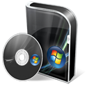 disc, Vista, save, ultimate, Box, Disk DarkSlateGray icon