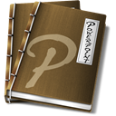 ppt, powerpoint DarkOliveGreen icon