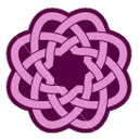 mauveknot, Knot, knotting Plum icon