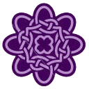 Knot, purpleknot, knotting Indigo icon