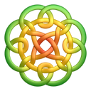 knotting, Knot, greenyellow, circleknot Black icon