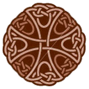 Knot, knotting, brownknot Maroon icon