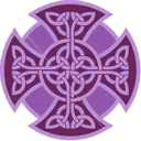 Knot, knotting, purpleknot Plum icon