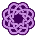 purpleknot, Knot, knotting Plum icon
