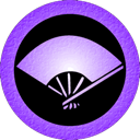 ogi, purple Black icon