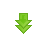 Decrease, Down, fall, descending, double, Descend, download, Arrow YellowGreen icon