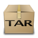 Tar, mime, Compressed, Gnome, Application DarkKhaki icon