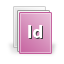 adobe, Indesign Plum icon