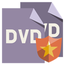 Format, Dvd, File, shield LightSlateGray icon